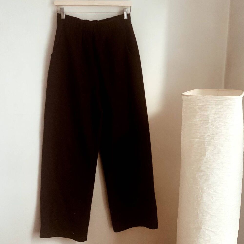 Boiled wool trousers No. 6